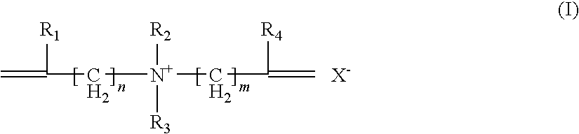 Amphoteric polymer for treating hard surfaces