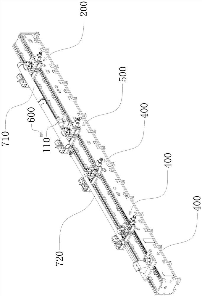 Piston rod oil cylinder barrel assembling equipment and assembling method