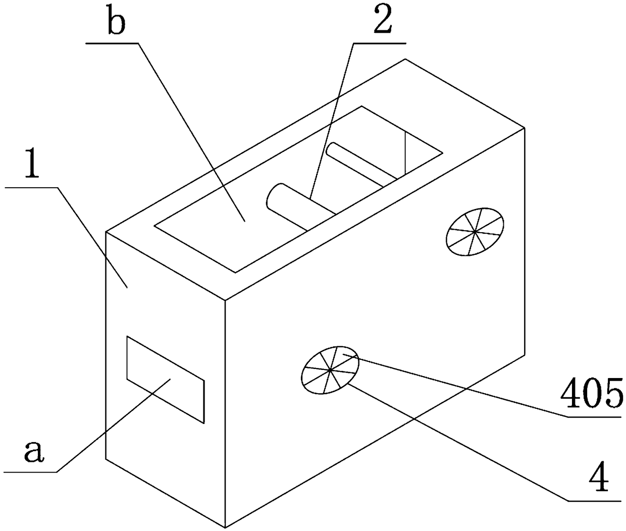 Impurity removing device for rolling lithium-ion battery diaphragm