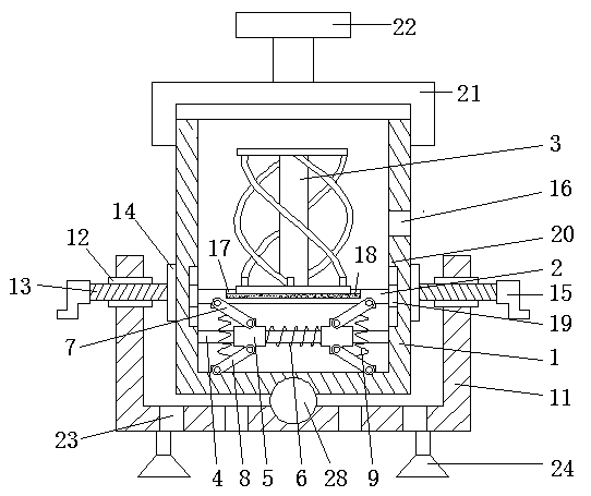 Multi-star single-frequency antenna based on multi-arm spiral