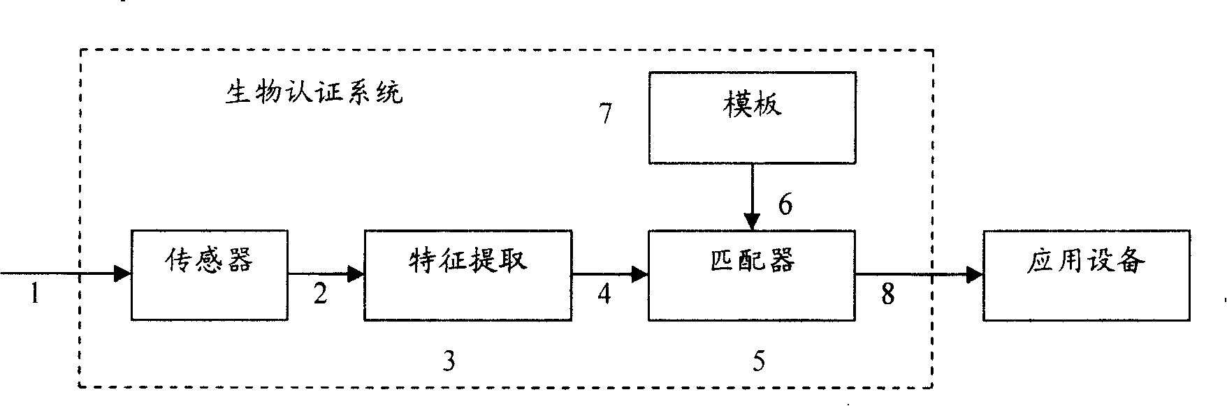 Method and device for confirming safety level of biology identification systemic