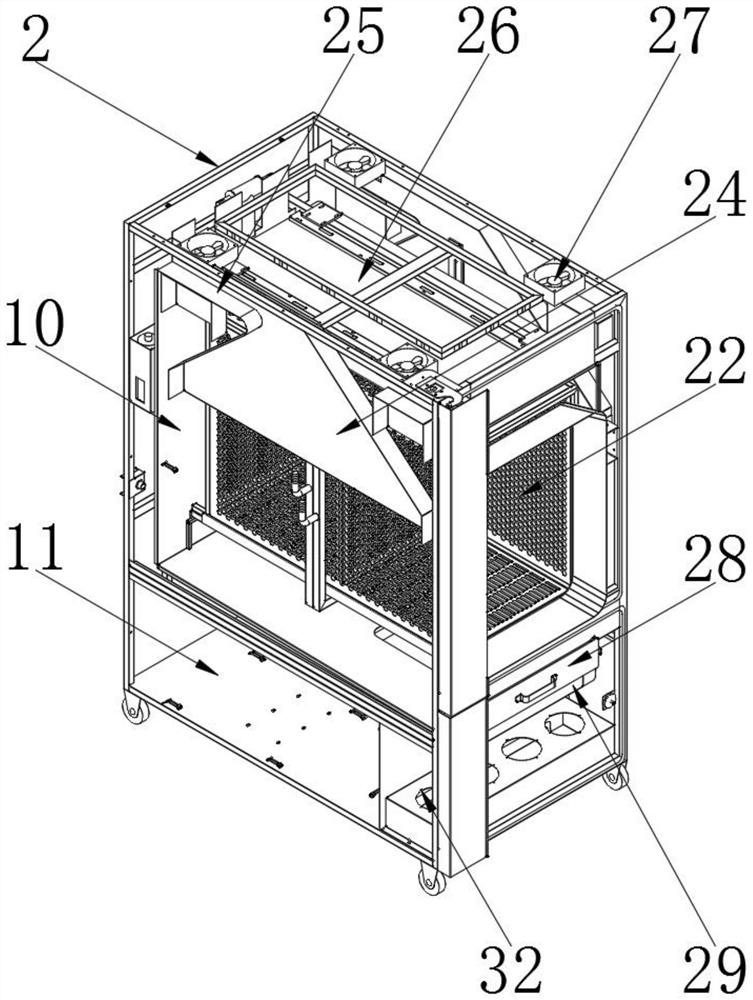 A pet intelligent bath all-in-one machine