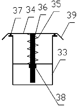 Method for gradient oxygen-increasing combustion supporting of glass melting furnace and special gradient oxygen-increasing combustion-supporting system