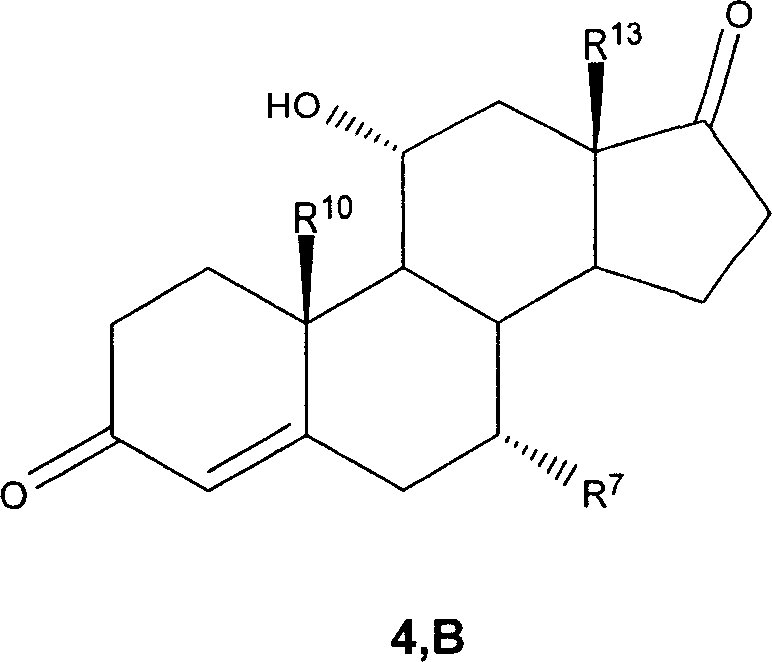 7 alpha-substituted 11 alpha-hydroxysteroids and its microbiological production method