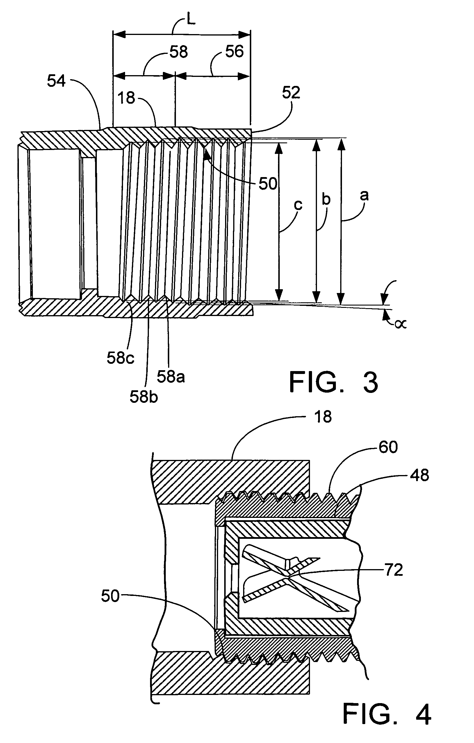 Constant force coaxial cable connector