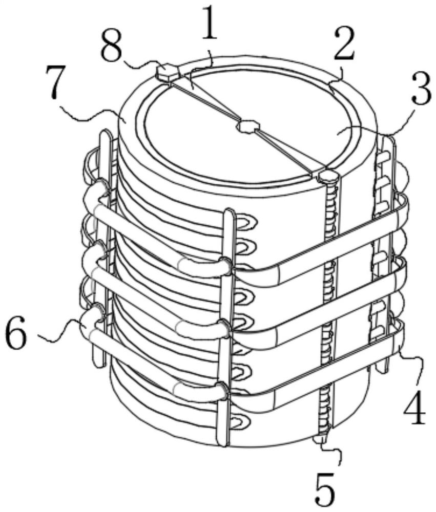 Glass bottle forming die applied to glass bottle blowing process