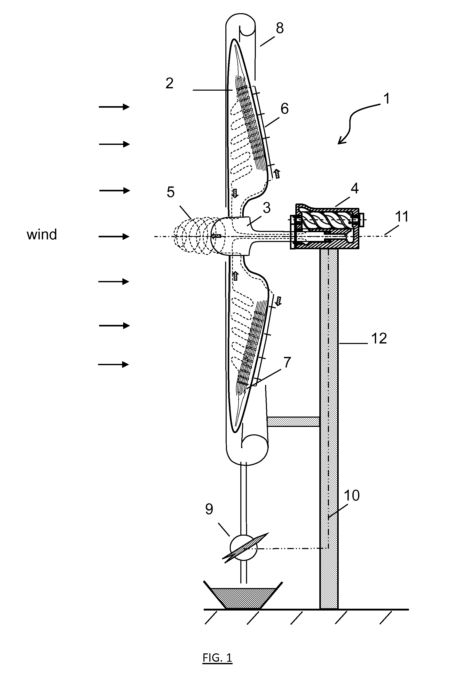 Wind Qanat, an Apparatus for Atmospheric Moisture Recovery