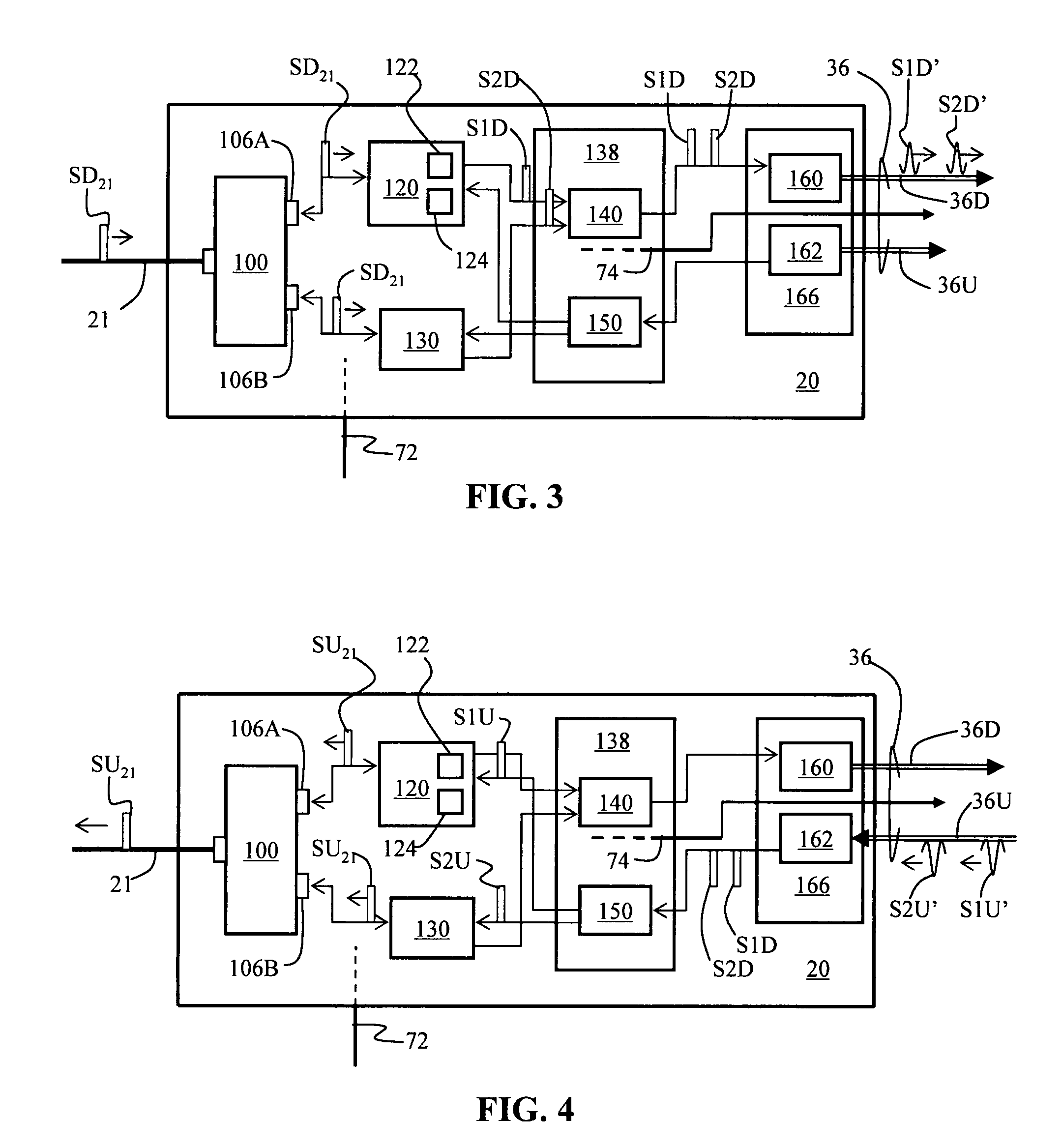 Hybrid wireless/wired RoF transponder and hybrid RoF communication system using same