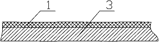 Bamboo flock knitwork and manufacturing process