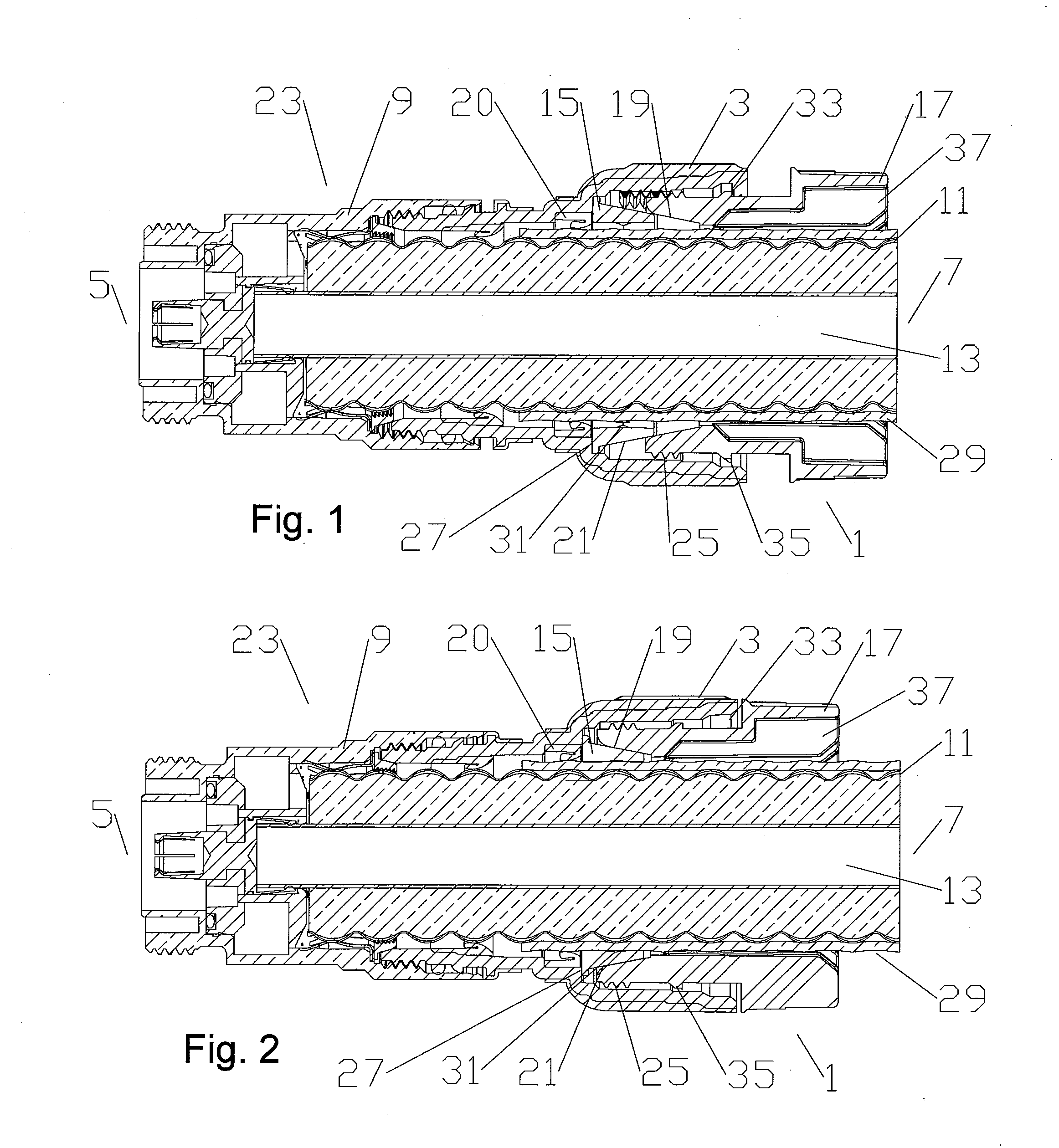 Connector Stabilizing Coupling Body Assembly