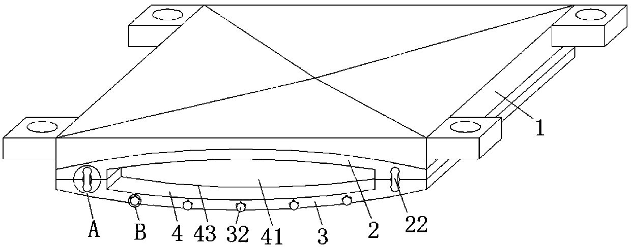 Automobile bottom guard plate of LFT plate and production method thereof