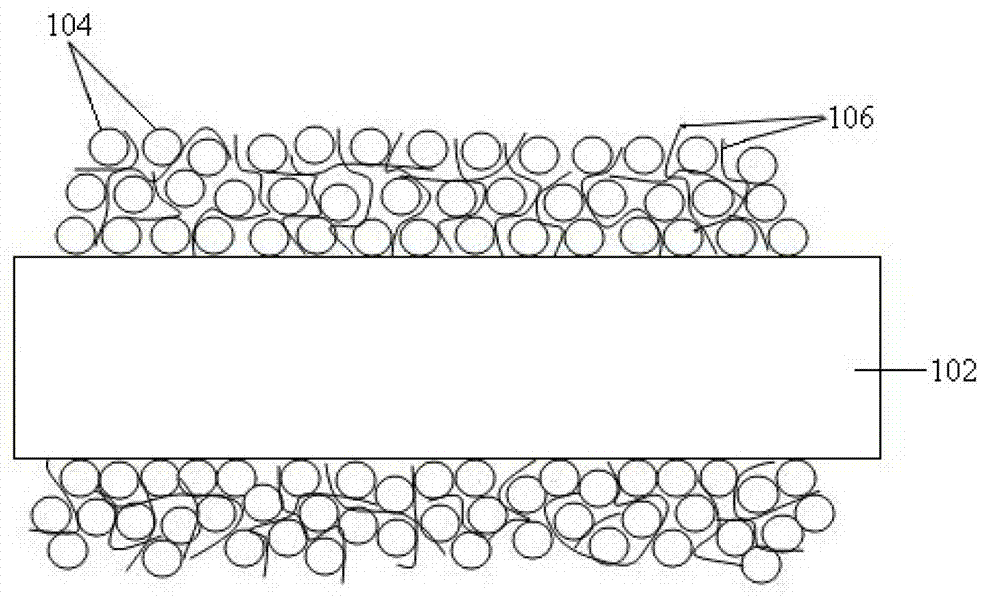 Organic/inorganic composite porous thin film and electrochemical energy storing device using same