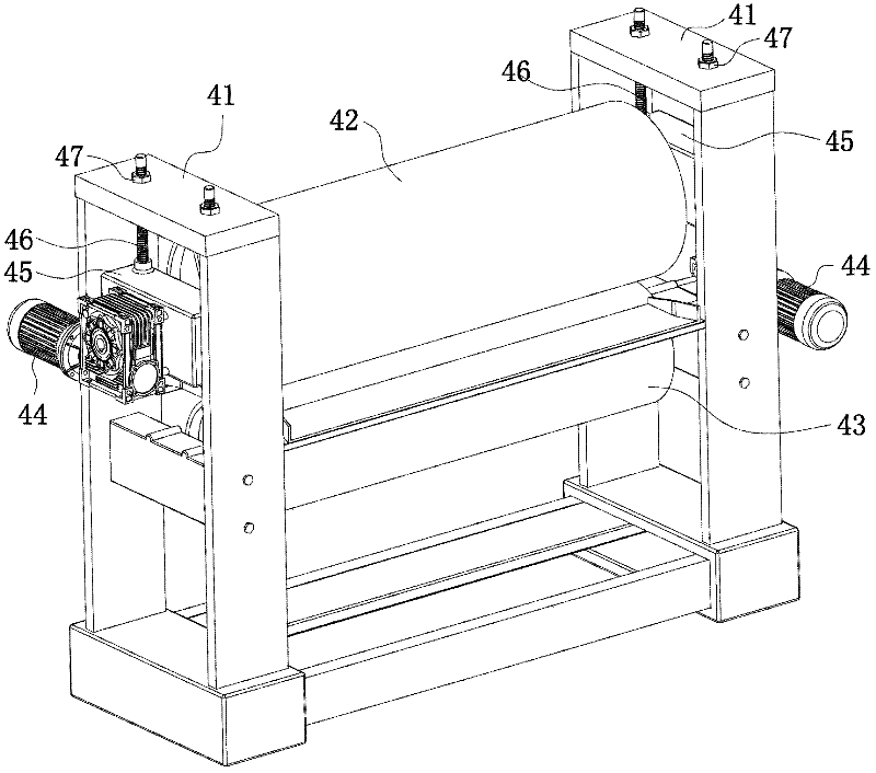 Process and device for producing ultrathin vitrified tile