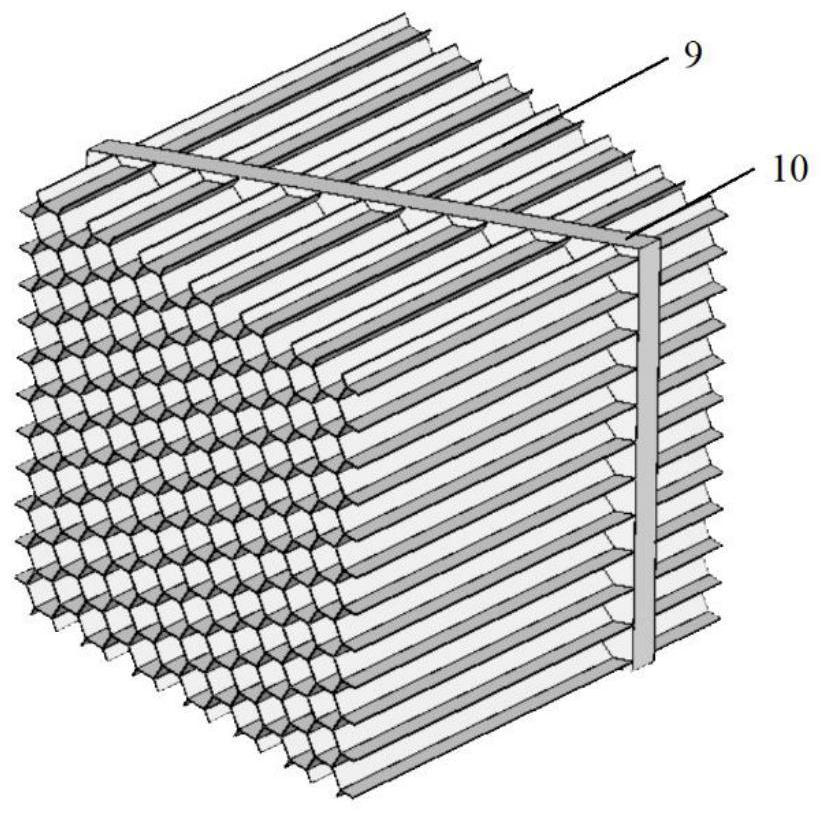 Preparation method of irregular columnar jointed rock mass sample with nested interlayer dislocation zone