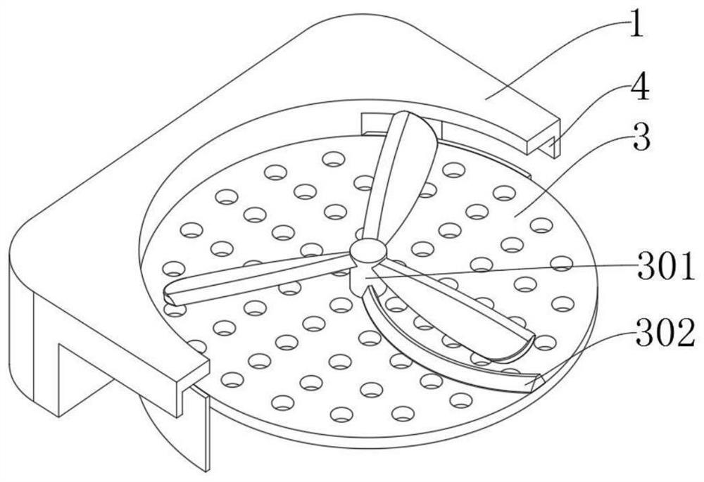 Foreign matter separating and filtering device for compressed airflow