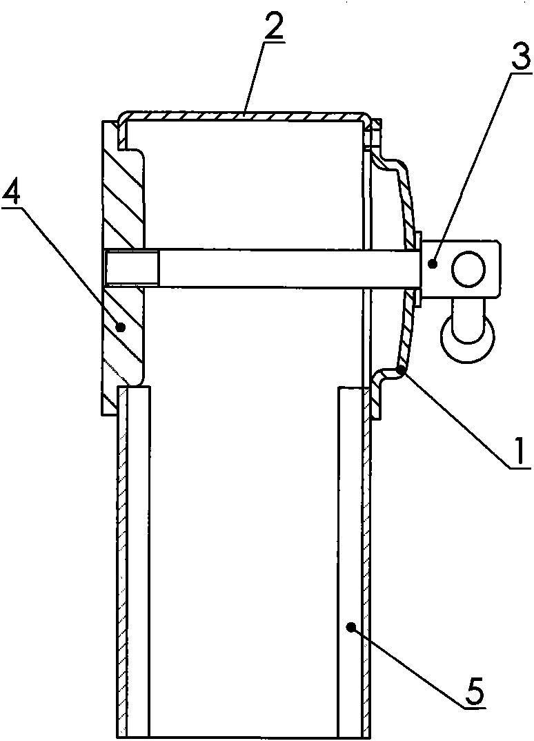 Grinding head fixing device of saw blade grinding machine