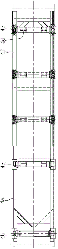 Composite grate structure parameter matching adjustment device