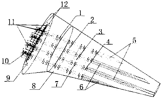 Bionic flexible morphing wing