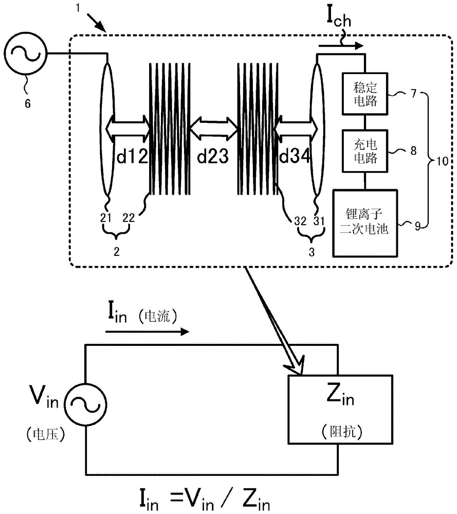 Wireless power transmission device, method for controlling heat generated by wireless power transmission device, and production method for wireless power transmission device