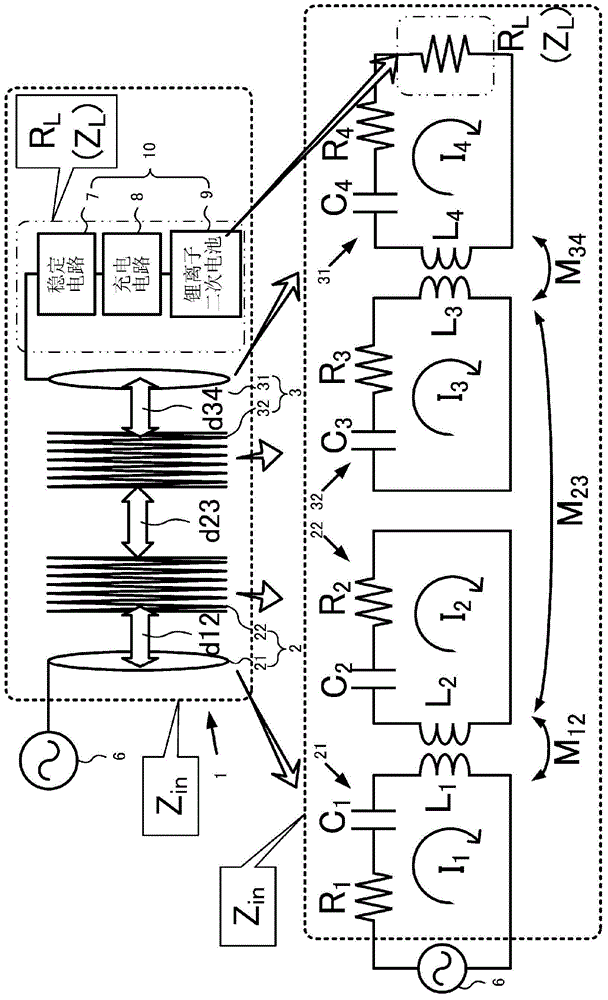 Wireless power transmission device, method for controlling heat generated by wireless power transmission device, and production method for wireless power transmission device