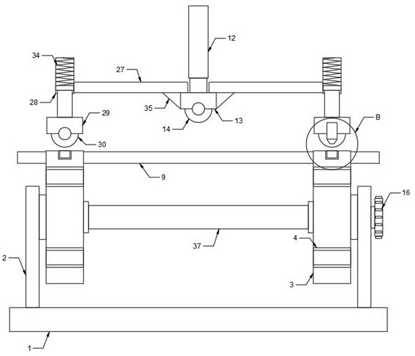 Construction steel pipe machining equipment with fixed-point bending function, and using method thereof