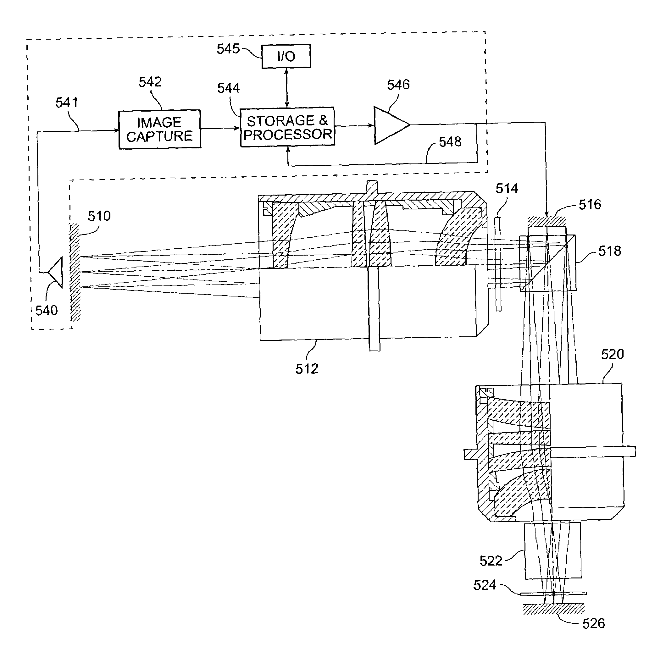 Method and apparatus for high-throughput inspection of large flat patterned media using dynamically programmable optical spatial filtering