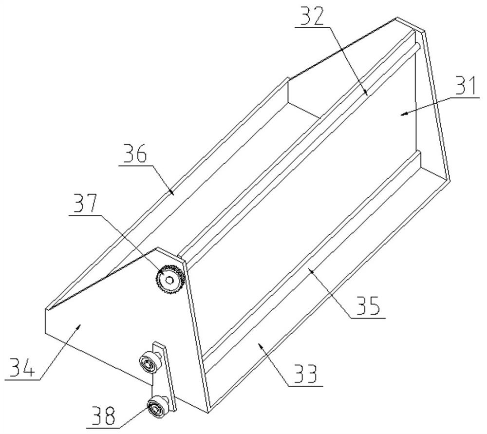 An industrial residue collection and transfer device