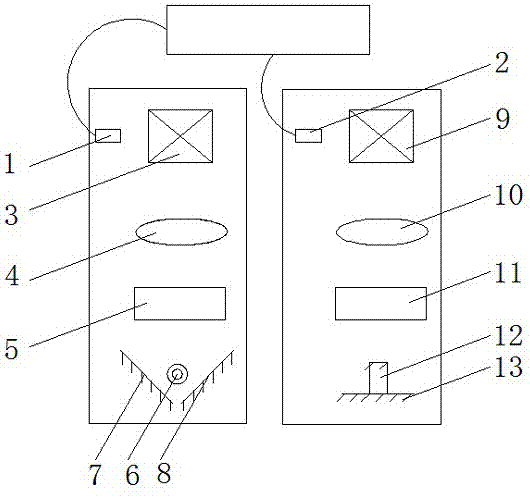 Optical coherence tomography system with reference arm capable of synchronously scanning three-view imaging