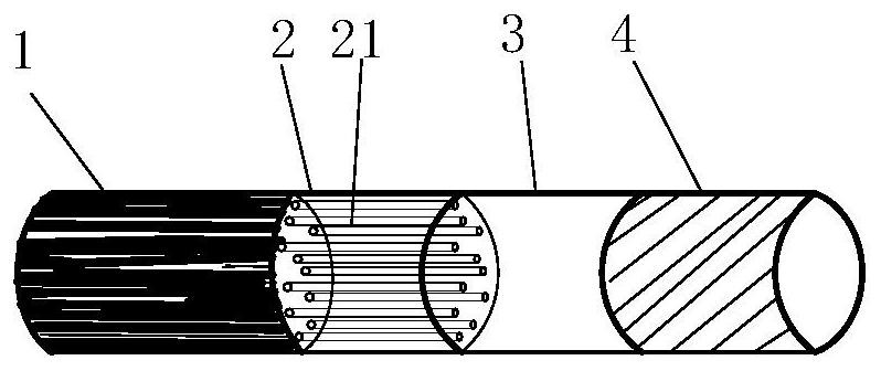 Heat-not-burn cigarette, smoking set and application