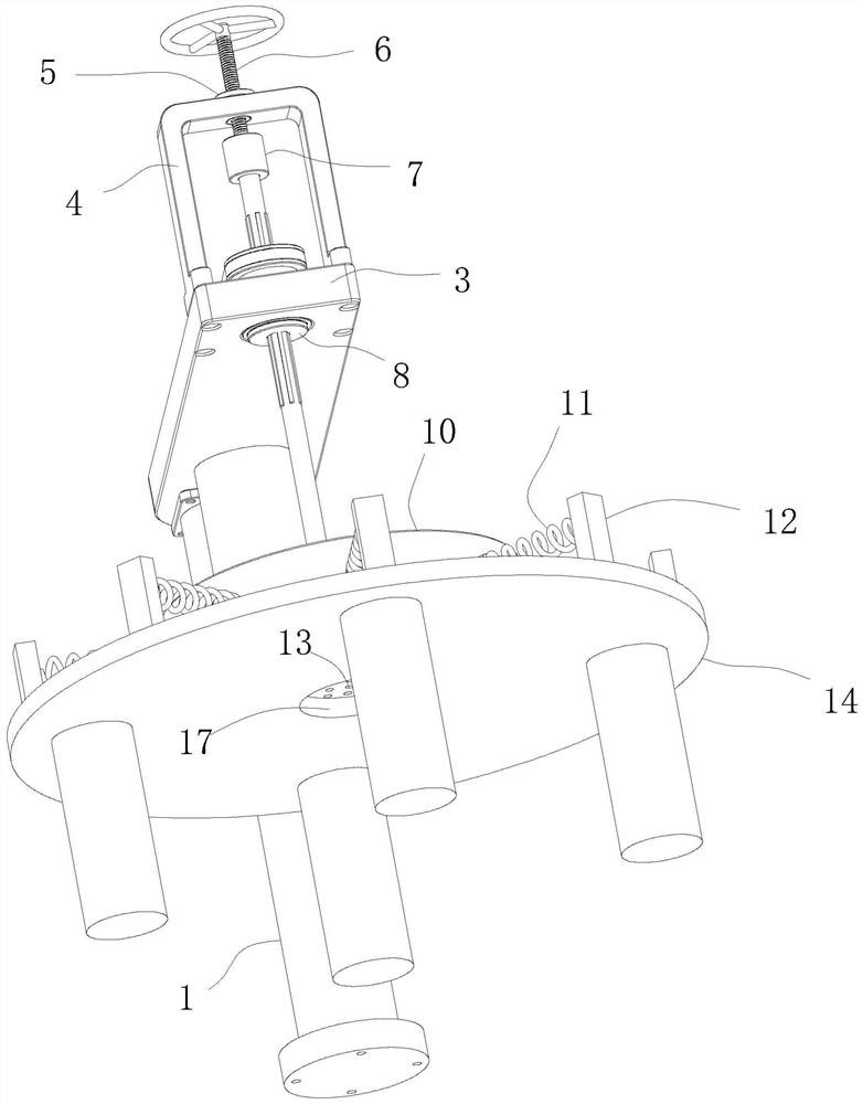 Rolling and powder screening integrated device for tea processing and working method