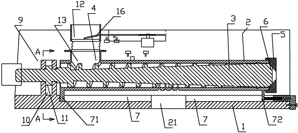 Electric controllable oil squeezing module