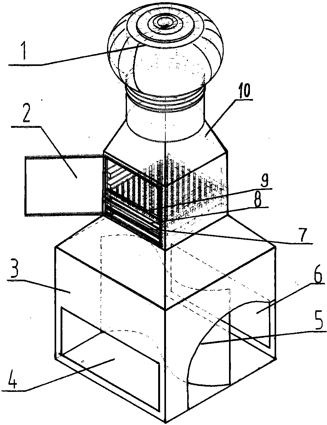 Unpowered automatic air purifier