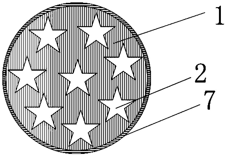 A carbonaceous heat source with both self-extinguishing and anti-shedding functions