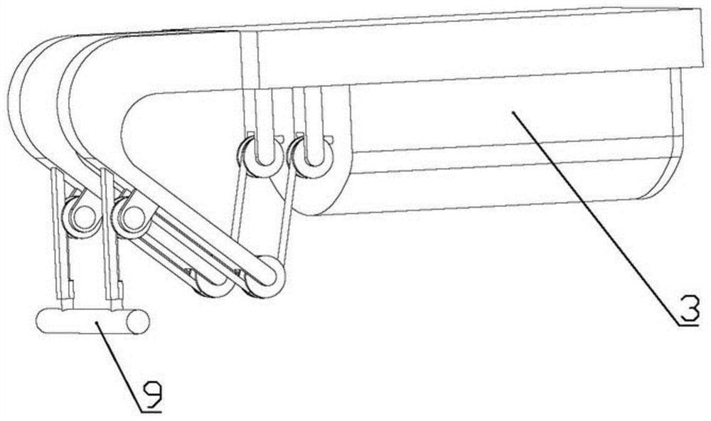 Rehabilitation device for cardiology department rehabilitation nursing