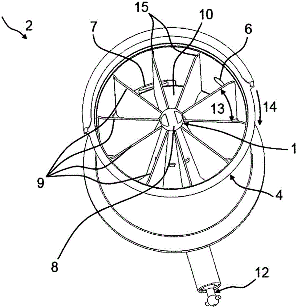 Rotary dryer star and method for treating solid particles