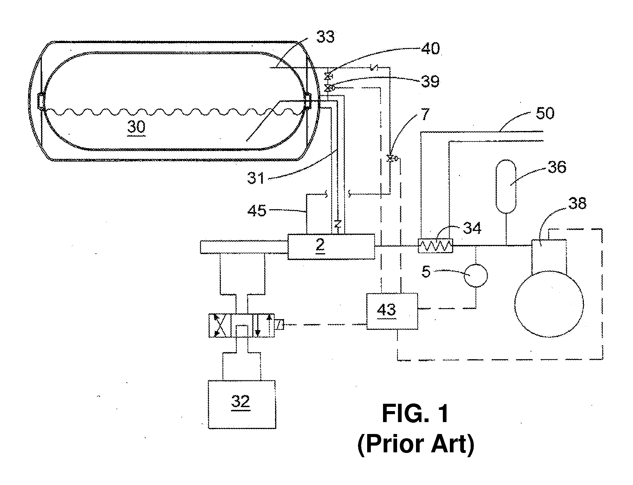 Two Engine System With A Gaseous Fuel Stored In Liquefied Form