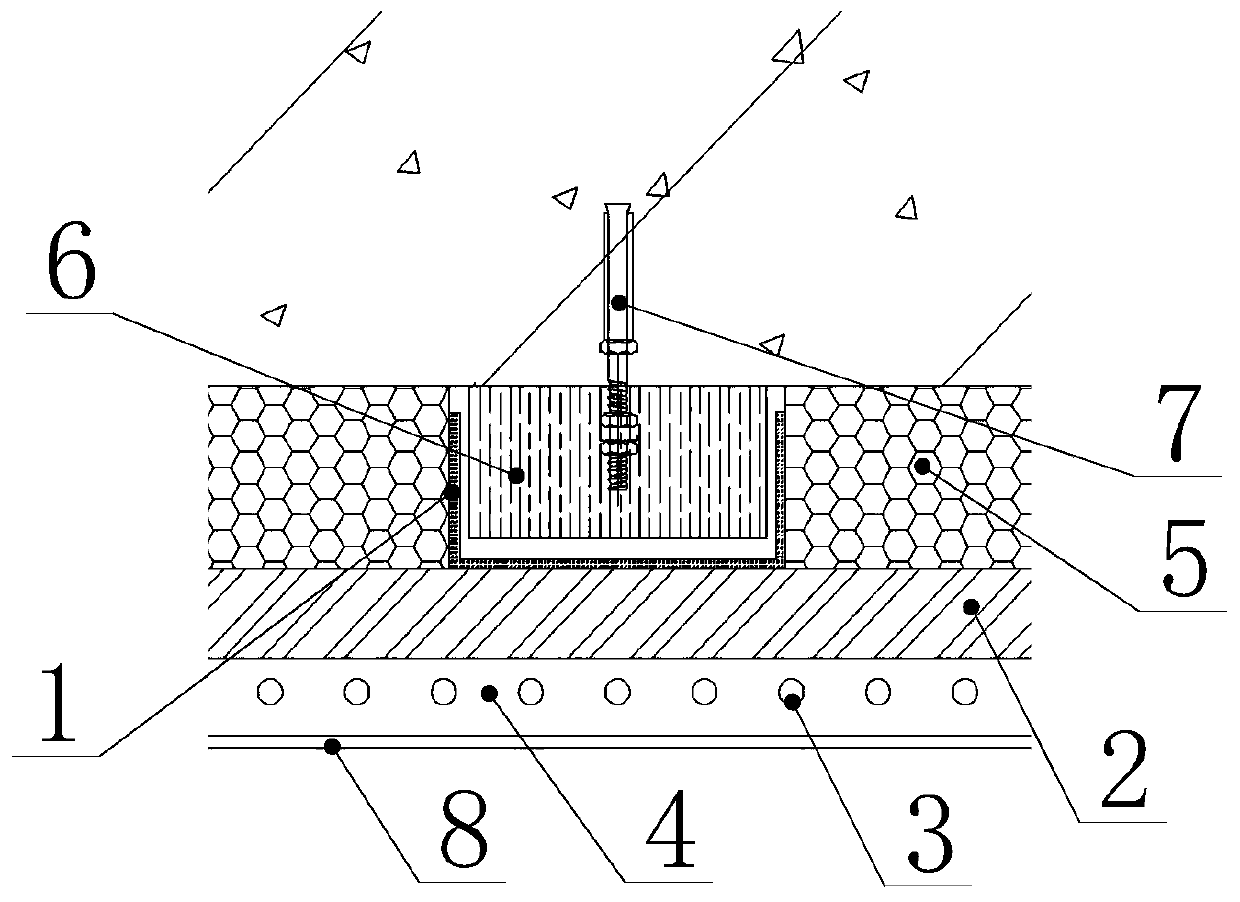 Capillary hung ceiling paving method and capillary network temperature adjusting system