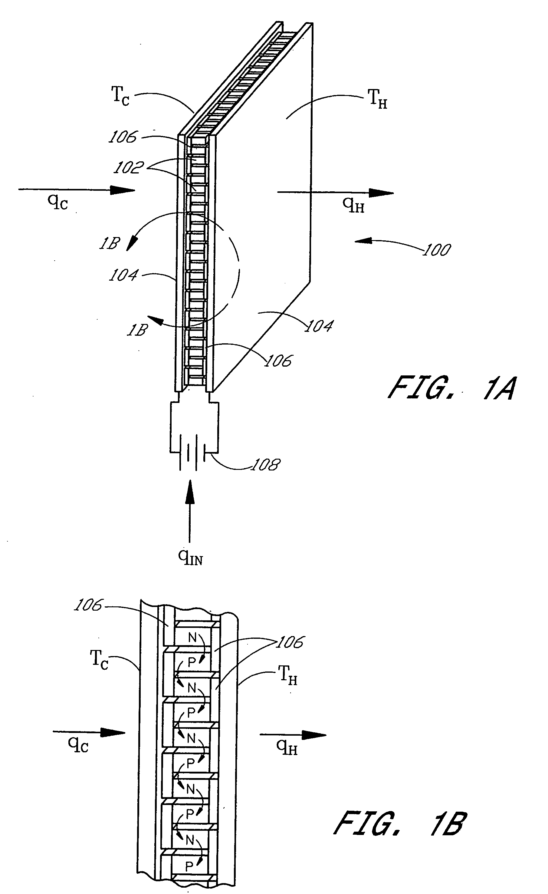 High power density thermoelectric systems