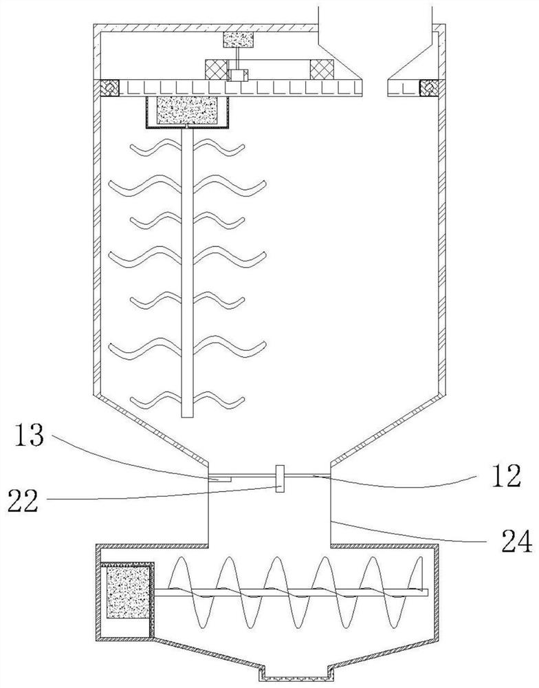 Plastic powder mixer