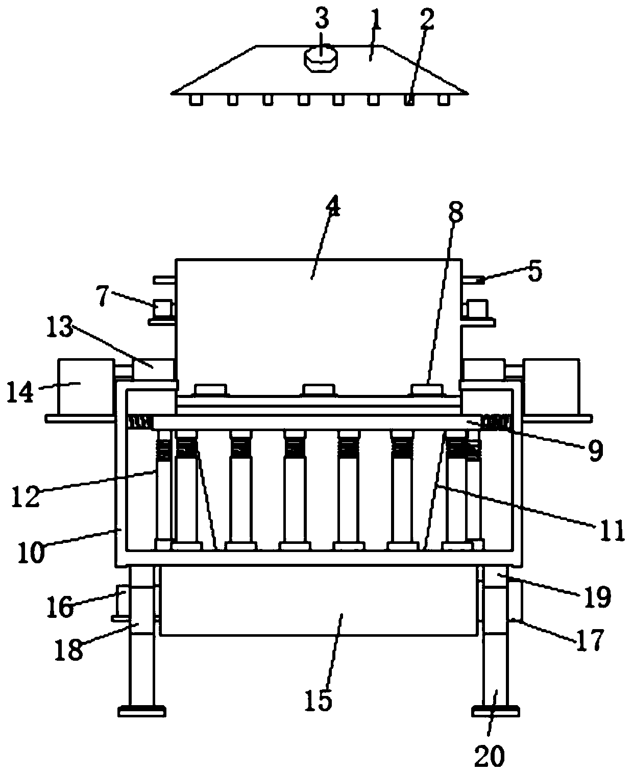 Rock crusher for mine