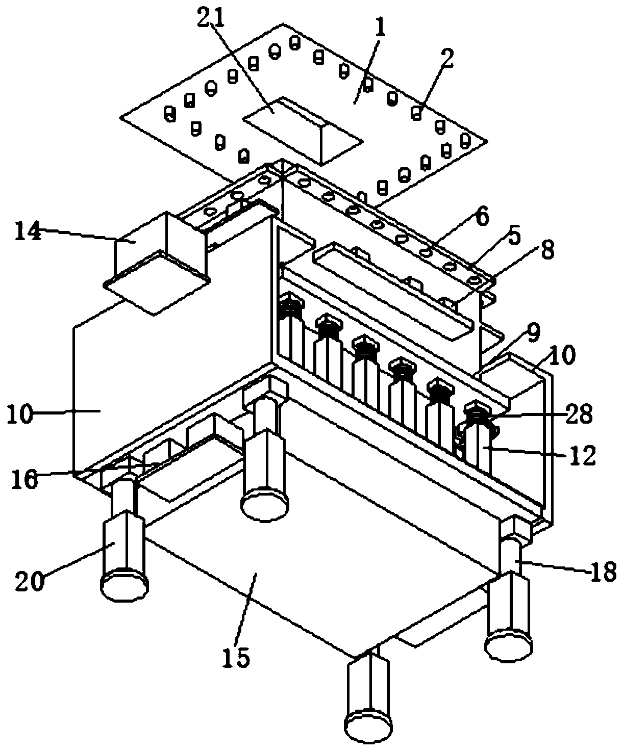 Rock crusher for mine