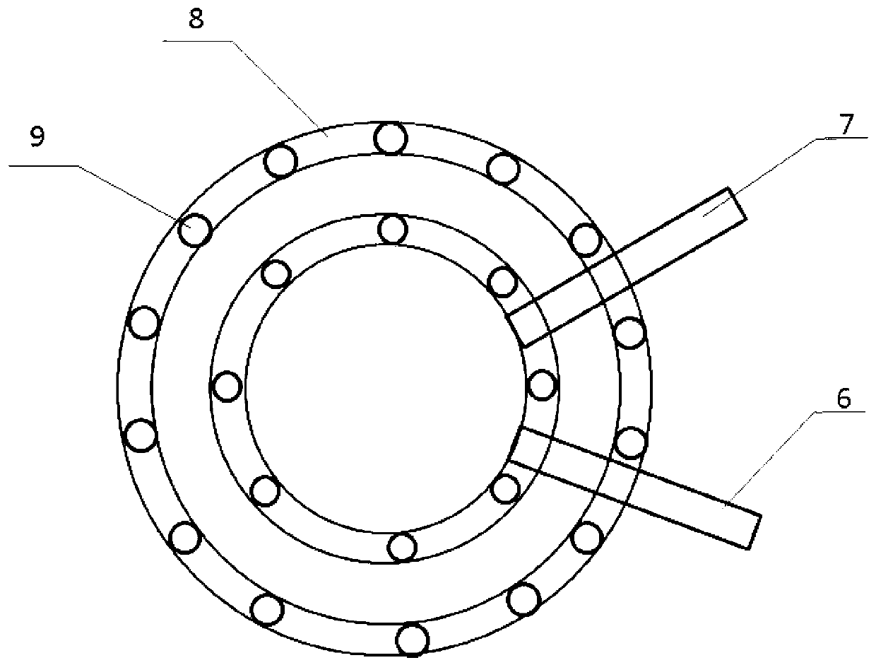 Moving bed brown coal drying method and device