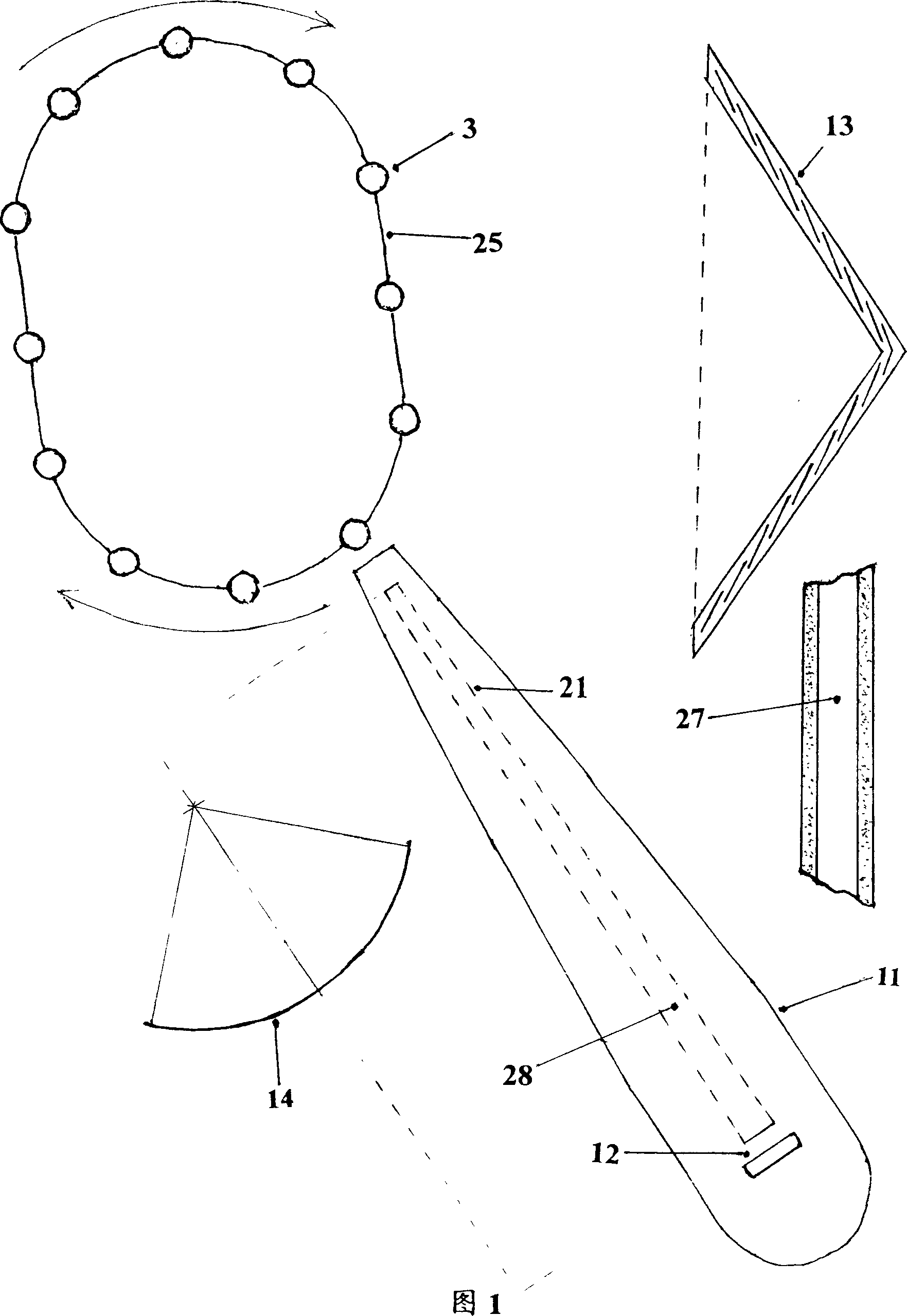 Device for vaporization of seawater at mixed explosion instant of high pressure gas and liquid