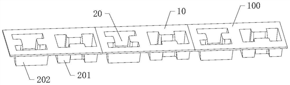 Filling carrier tape