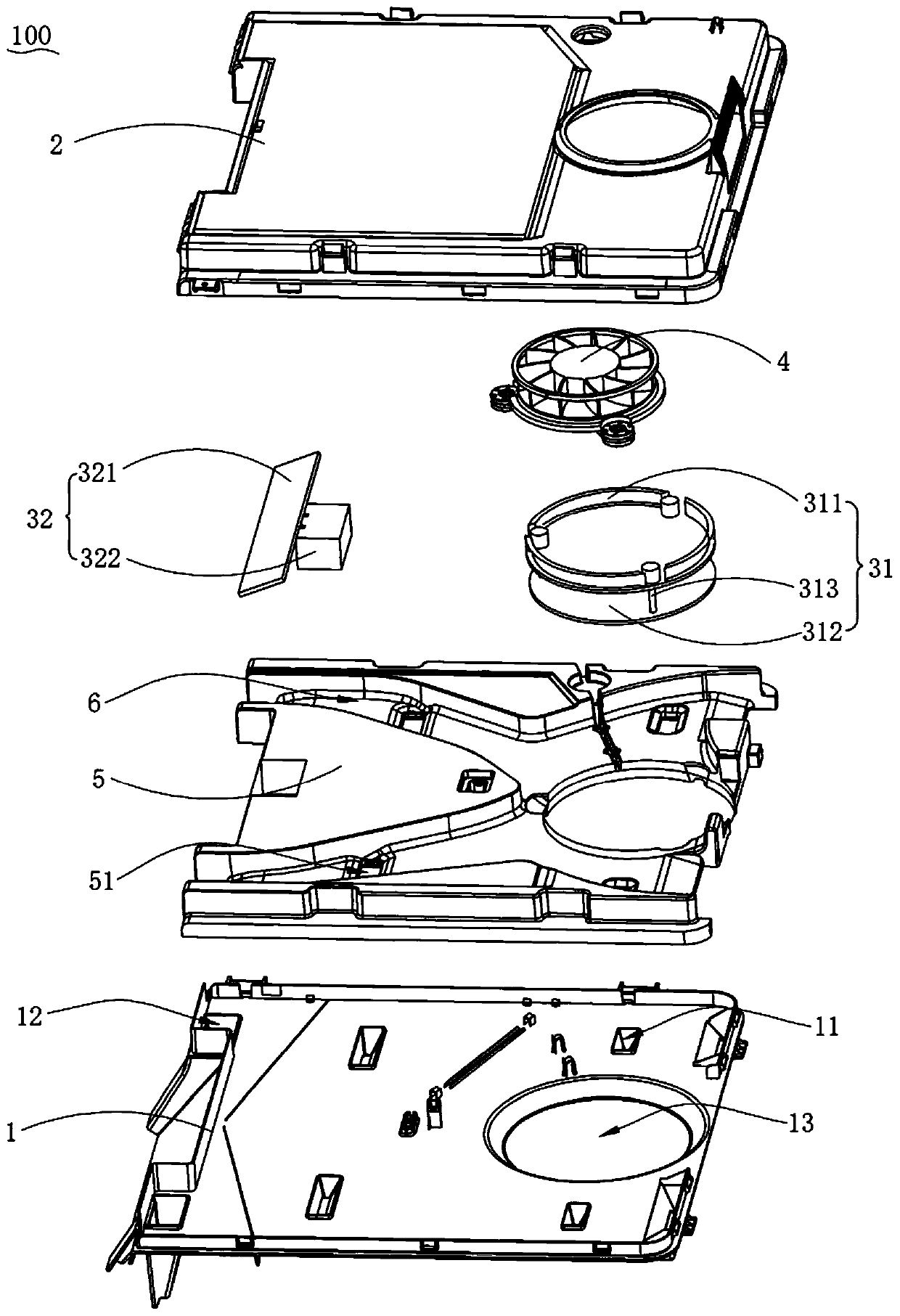 Air channel assembly and refrigeration device