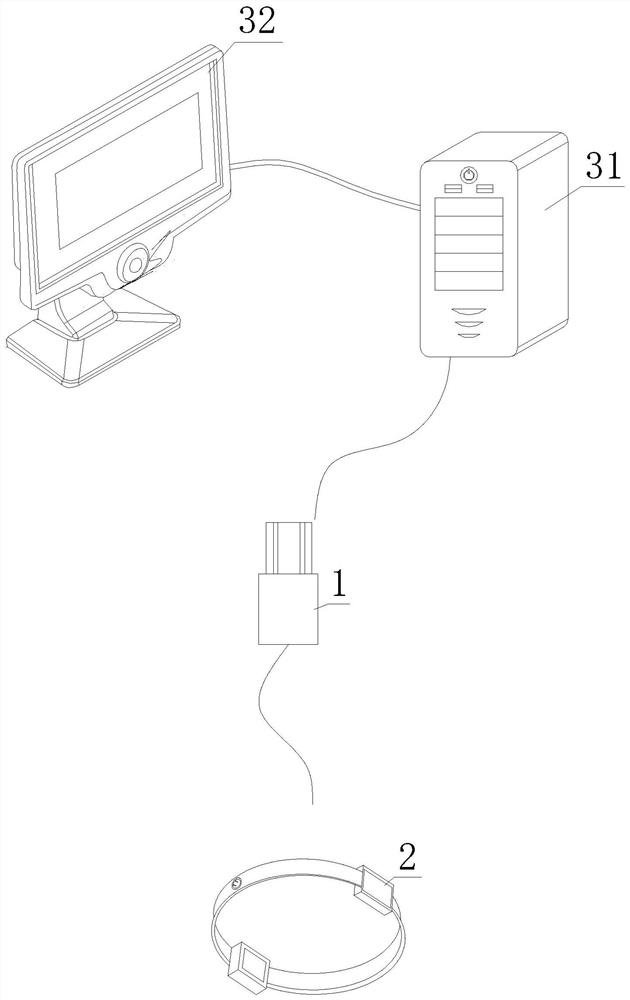 Autism brain wave auxiliary training tracking method