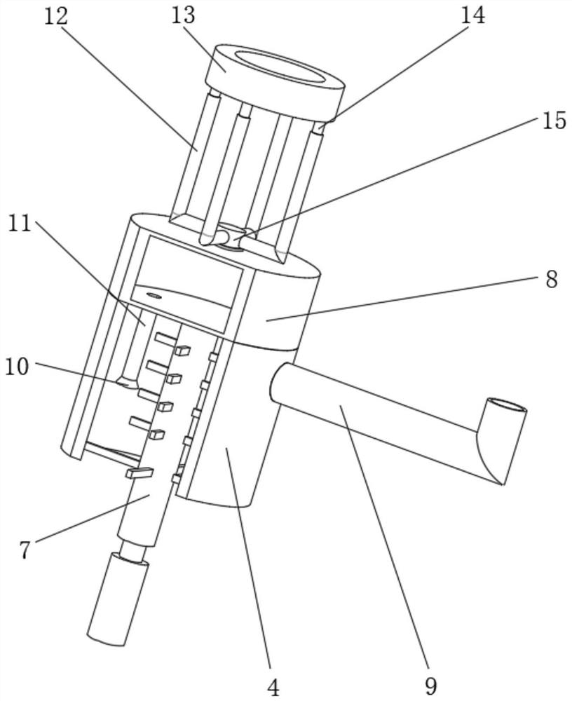 Automatic glaze spraying device for suspension type porcelain insulator