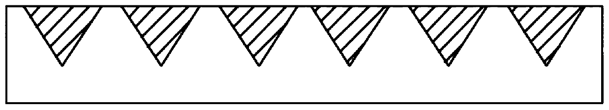 Preparation method of epitaxial wafer for improving brightness of flip chip