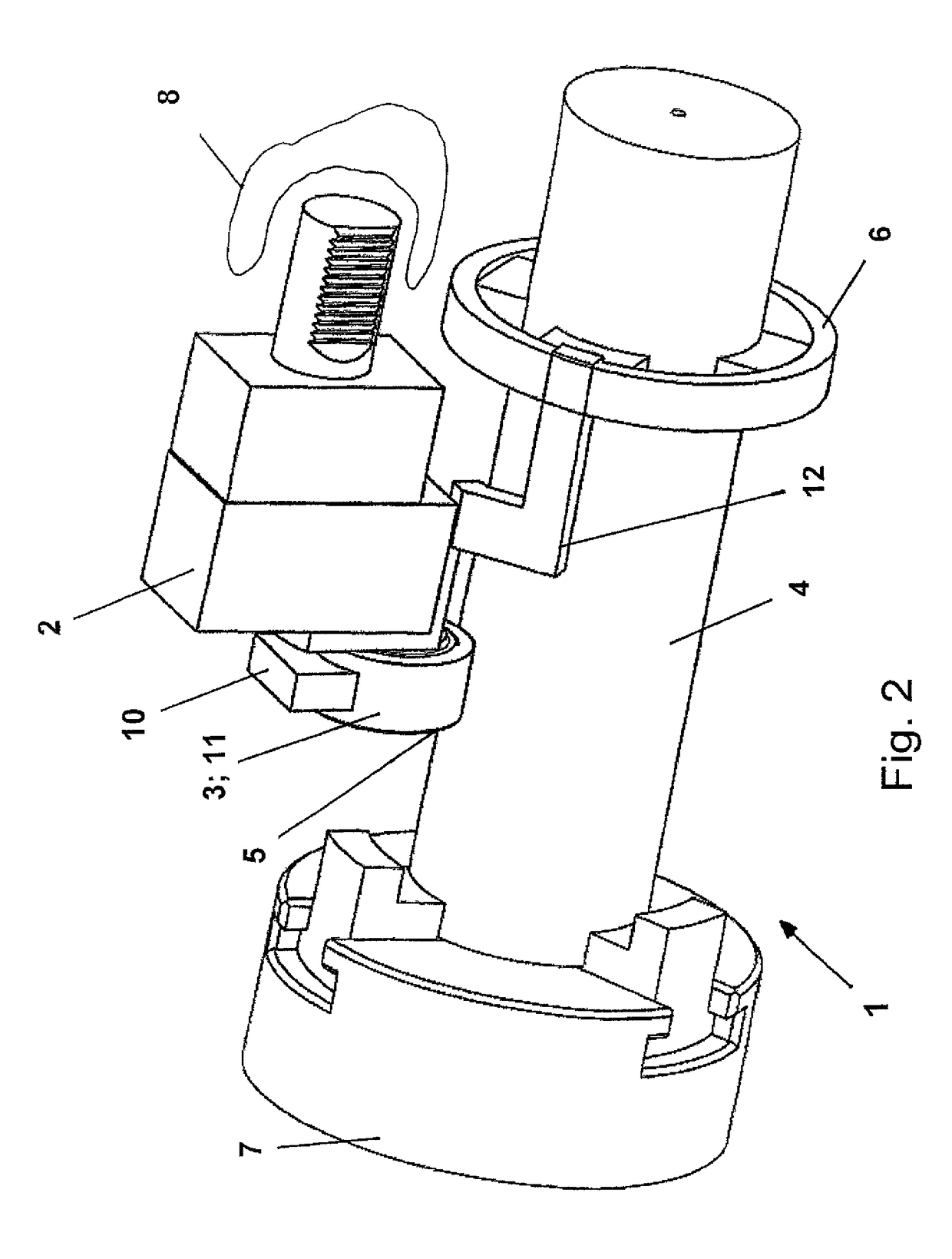 Device and method for electromechanically-assisted roller burnishing