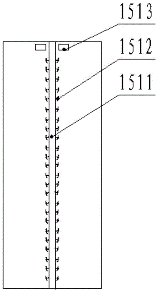 Special-purpose operating head for dismounting foreign matter in a live-line way